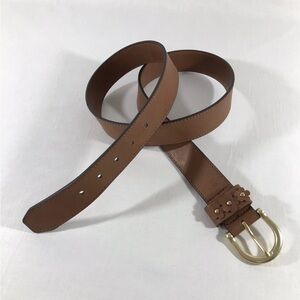 Relic Tan Belt with Floral Buckle
